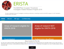 Tablet Screenshot of erista-isr.com